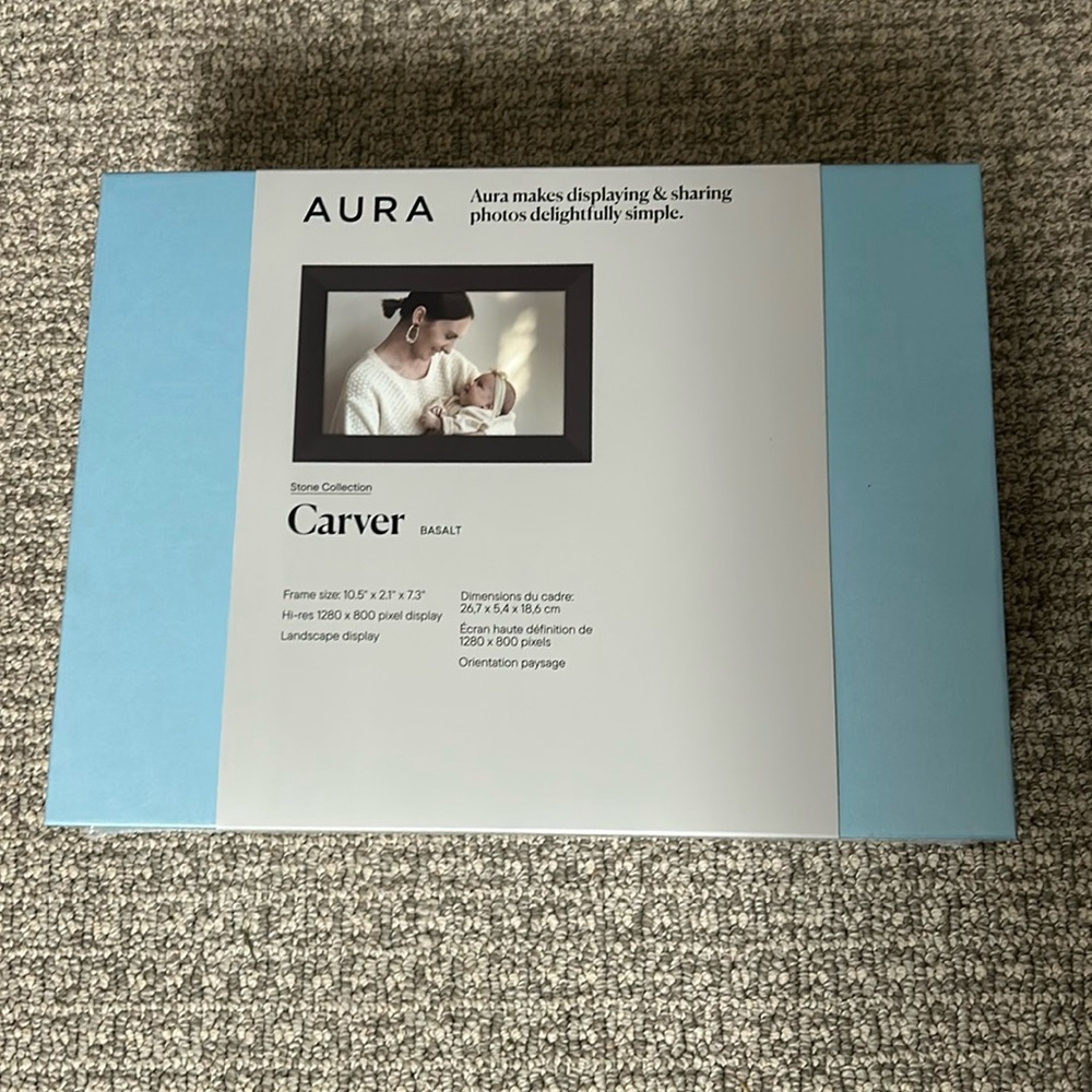 NWT Aura Frame - Carver Basalt
